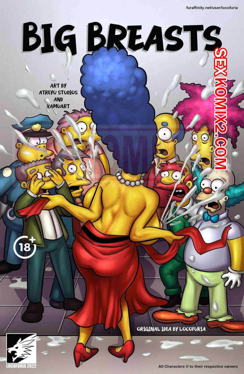 ℹ️ Порно комикс Симпсоны. Большие сиськи. Big Breasts. Locofuria комикс для взрослых ошибке ей вкололи ℹ️ Мир порно комиксов и секс комиксов | allmanga.org
